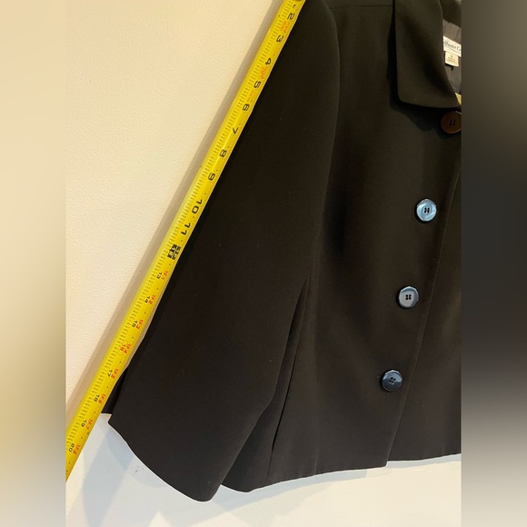Coldwater Creek Ladies Blazer, black size 12 - Picture 7 of 14